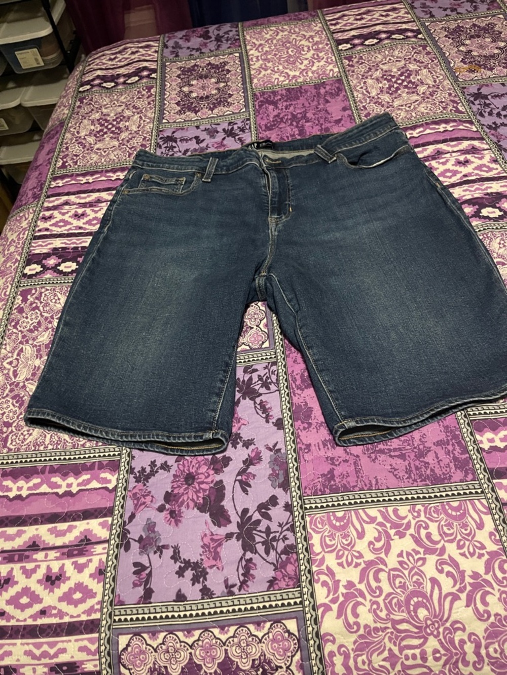 GAP Dark Blue Denim Bermuda Shorts